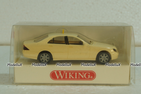 Mercedes S500 W220, Taxi, 1491126, Wiking 1:87