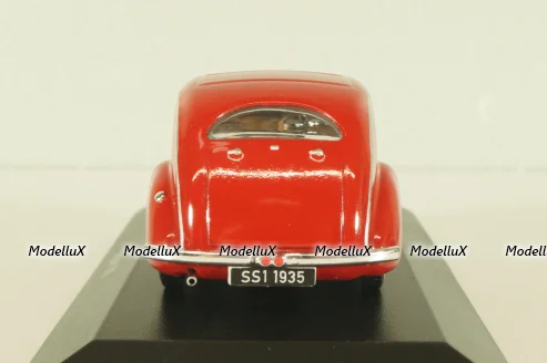 Jaguar SS1 Airline Coupe 1935, red, 4641105, Atlas 1:43