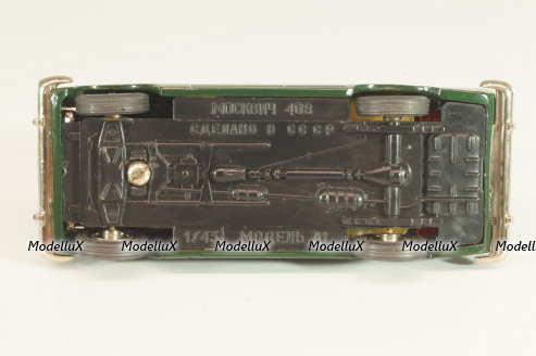 Москвич-408 А1, бутылочный, Февраль 1979г., Тантал/Радон 1:43