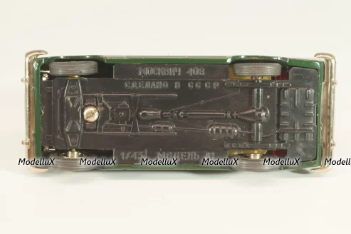 Москвич-408 А1, бутылочный, Февраль 1979г., Тантал/Радон 1:43