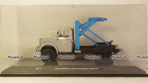 Газ-63 КВ5-63 Автомобиль-контейнеровоз, TruckTyr 1:43