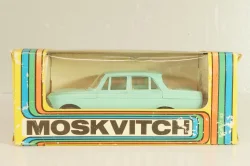 Москвич-408 А1, бирюзовый, 1986г., Тантал/Радон 1:43