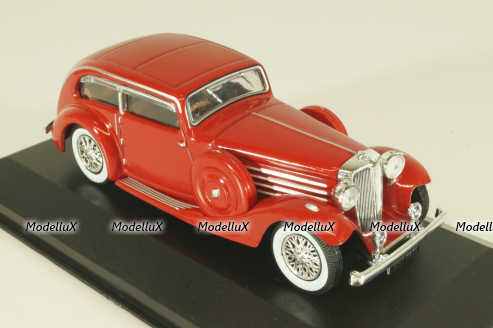 Jaguar SS1 Airline Coupe 1935, red, 4641105, Atlas 1:43