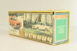 Москвич-408 А1, бирюзовый, 1986г., Тантал/Радон 1:43