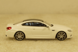 BMW M6 Coupe 2015 white, 870027300, Minichamps 1:87