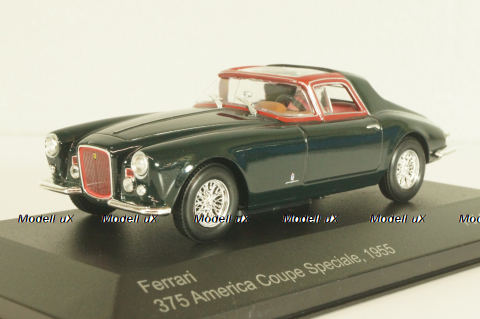 Ferrari 375 America Coupe Speciale, dark green, WB146, Whitebox 1:43
