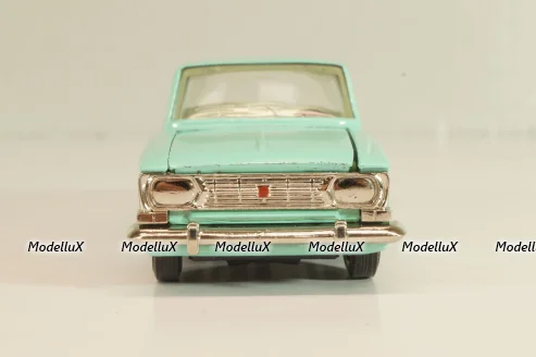 Москвич-408 А1, бирюзовый, 1986г., Тантал/Радон 1:43