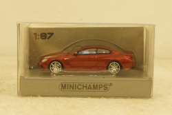 BMW M6 Coupe 2015 orange, 870027301,  Minichamps 1:87