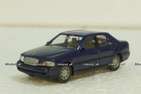 Mercedes C220, W202 blue, 1440123, Wiking 1:87