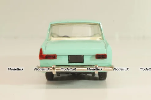Москвич-408 А1, бирюзовый, 1986г., Тантал/Радон 1:43