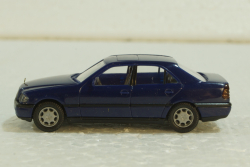 Mercedes C220, W202 blue, 1440123, Wiking 1:87