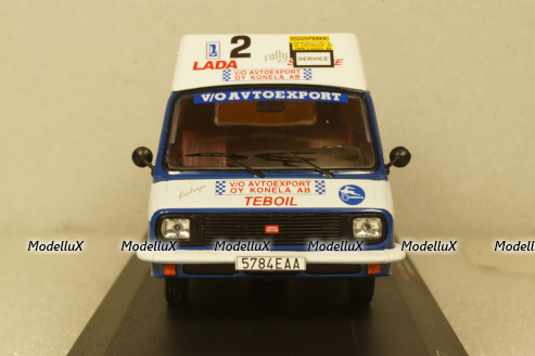 РАФ 2203 Talbot Sport, Rally Service 1000 Lakes, Assistance with roof rack and wheels, 1984, RAC373X, IXO 1:43