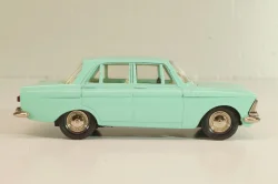 Москвич-408 А1, бирюзовый, 1986г., Тантал/Радон 1:43