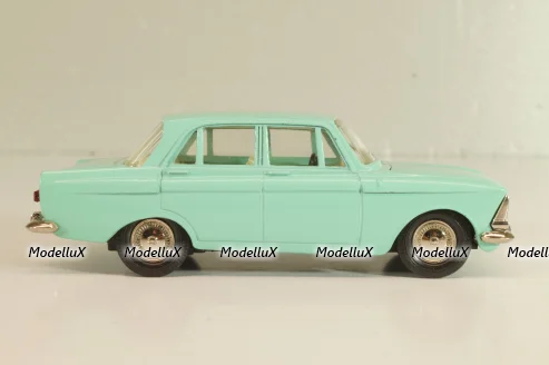 Москвич-408 А1, бирюзовый, 1986г., Тантал/Радон 1:43