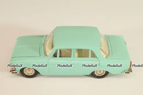 Москвич-408 А1, бирюзовый, 1986г., Тантал/Радон 1:43