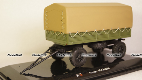 Маз-505 с прицепом Маз-886, TruckTyr 1:43