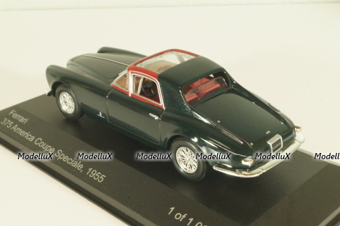 Ferrari 375 America Coupe Speciale, dark green, WB146, Whitebox 1:43