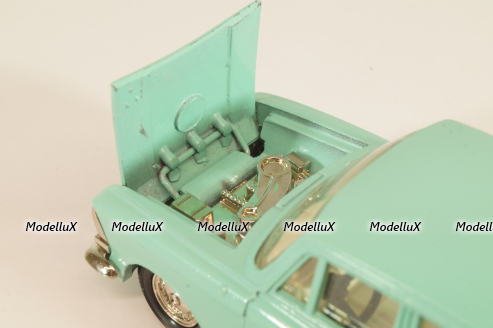 Москвич-408 А1, бирюзовый, 1986г., Тантал/Радон 1:43