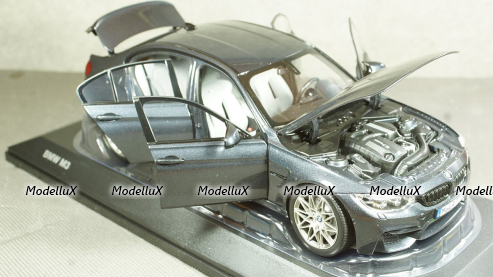 BMW M6 Coupe 2015 orange, 870027301,  Minichamps 1:87