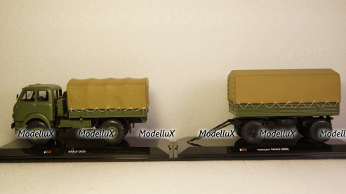 Маз-505 с прицепом Маз-886, TruckTyr 1:43