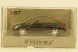 BMW M6 Cabrio 2015 black, 870027334, Minichamps 1:87