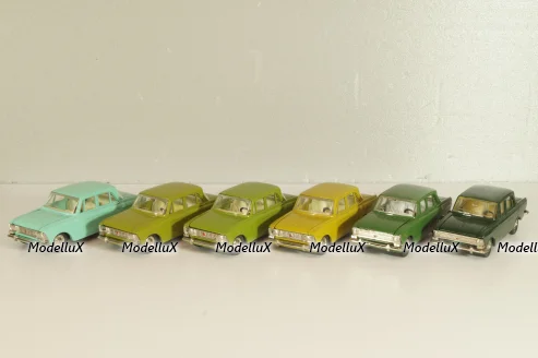 Москвич-408 А1, бутылочный, Февраль 1979г., Тантал/Радон 1:43