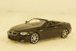 BMW M6 Cabrio 2015 black, 870027334, Minichamps 1:87