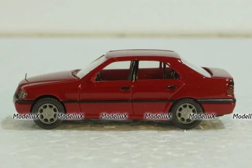 Mercedes C240,  W202 red, 1443924, Wiking 1:87