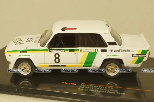 Ваз 2105 VFTS, No.8, Rallye Valasskaá Zima, V.Blahna/P.Schovanek, 1986, RAC379B, IXO 1:43
