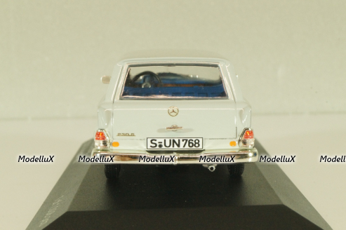 Mercedes-Benz 230 S (W110) 1967, grey, Whitebox 1:43
