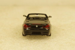 BMW M6 Cabrio 2015 black, 870027334, Minichamps 1:87