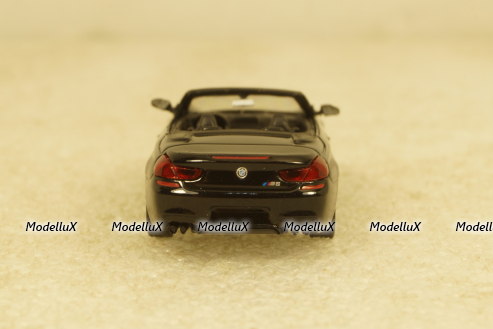 BMW M6 Cabrio 2015 black, 870027334, Minichamps 1:87