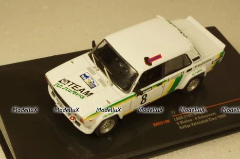 Ваз 2105 VFTS, No.8, Rallye Valasskaá Zima, V.Blahna/P.Schovanek, 1986, RAC379B, IXO 1:43