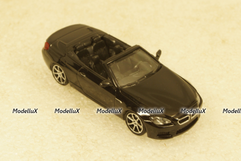 BMW M6 Cabrio 2015 black, 870027334, Minichamps 1:87
