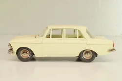 Москвич-408 А1, кремовый, капот 2 зажима, Тантал/Радон 1:43