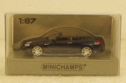 BMW M6 Cabrio 2015 blue, 870027330, Minichamps 1:87