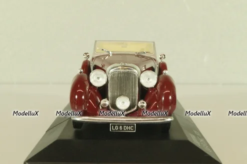 Lagonda LG 6 DHC 1938, dark red, Whitebox 1:43 Уценка!