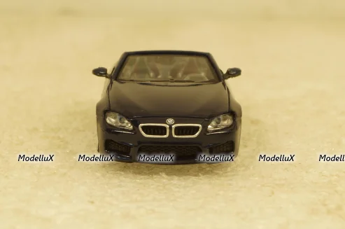 BMW M6 Cabrio 2015 blue, 870027330, Minichamps 1:87