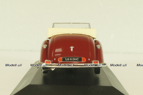Lagonda LG 6 DHC 1938, dark red, Whitebox 1:43 Уценка!