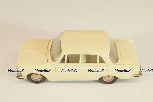 Москвич-408 А1, кремовый, капот 2 зажима, Тантал/Радон 1:43
