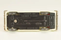 Москвич-408 А1, кремовый, капот 2 зажима, Тантал/Радон 1:43