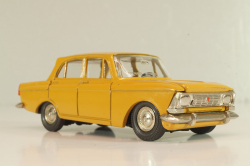Москвич-408 А1, охра, капот 3 зажима (ранний), Тантал/Радон 1:43