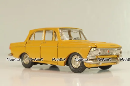 Москвич-408 А1, охра, капот 3 зажима (ранний), Тантал/Радон 1:43