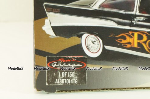 Chevrolet Bel Air Big Daddy Ed Roth 1969, L.e 150 pcs, black, A1807014TG, ACME 1:18