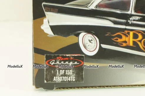 Chevrolet Bel Air Big Daddy Ed Roth 1969, L.e 150 pcs, black, A1807014TG, ACME 1:18