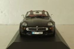 BMW Z8 Cabriolet (open) 1999, black, 431028730, Minichamps 1:43 Уценка!