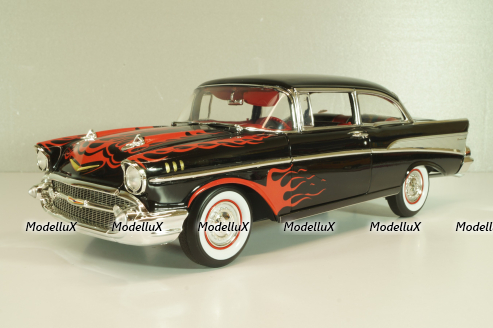 Chevrolet Bel Air Big Daddy Ed Roth 1969, L.e 150 pcs, black, A1807014TG, ACME 1:18