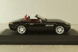 BMW Z8 Cabriolet (open) 1999, black, 431028730, Minichamps 1:43 Уценка!