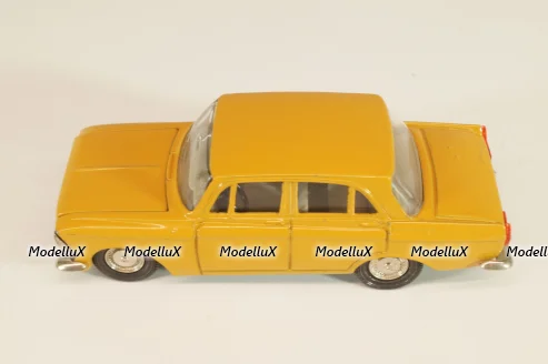 Москвич-408 А1, охра, капот 3 зажима (ранний), Тантал/Радон 1:43