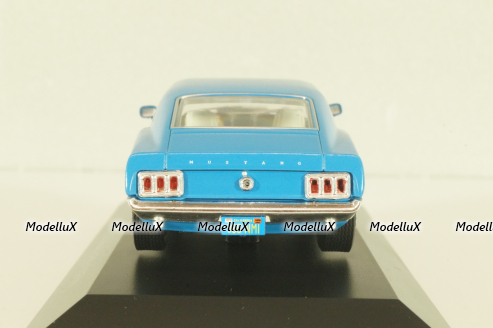 Ford Mustang Boss 429 1970, blue, DAM020, American cars, Altaya 1:43